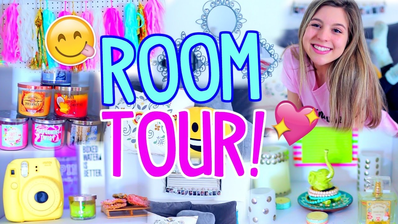 Teen Room Tour 2017!! - YouTube