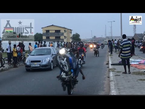 YOUNG BIKERS ENJOYS SPECIAL SUNDAY BIKE LIFE IN THE STREET OF ACCRA young-bikers-enjoys-special-sunday-bike-life-in-the-street-of-accra