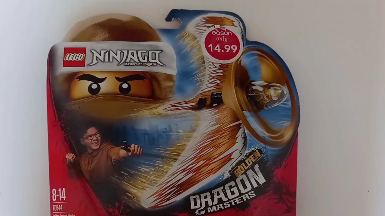 Lego Ninjago Golden (Wu) Dragon Master Set Review (70644)