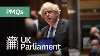 Prime Minister's Questions (PMQs) - 30 June 2021