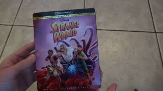 Disney's Strange World 4K Ultra HD + Blu-Ray + Digital Code Unboxing