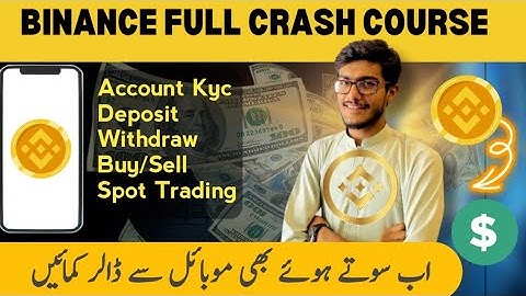 Binance Trading Crash Course || Binance Trading for Beginners||Cryptocurrency Complete Course
