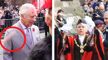 Protester Arrested for Allegedly Throwing Eggs at King Charles