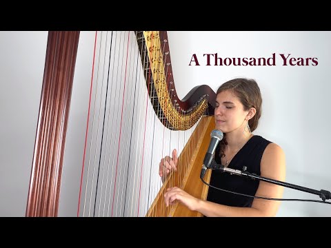 A Thousand Years - Christina Perri (Harp & Voice Cover // Pia Salvia)