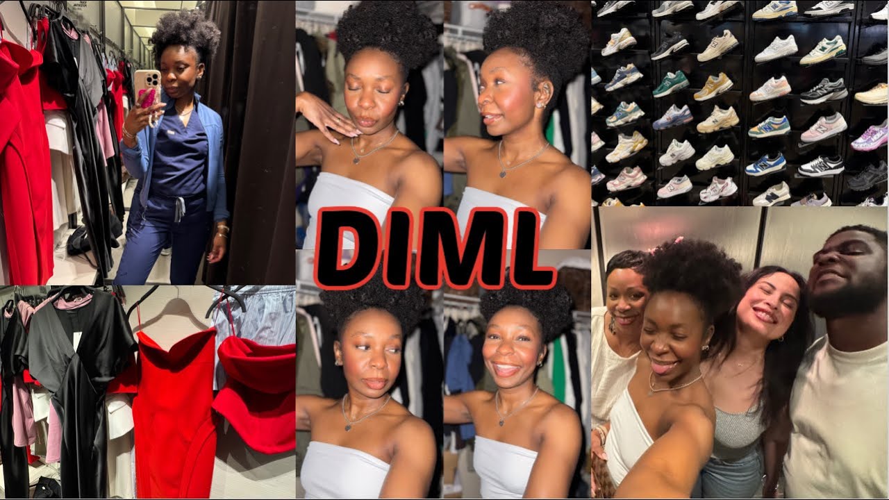 DIML | shopping + GRWM + MORE.! | snippet - YouTube