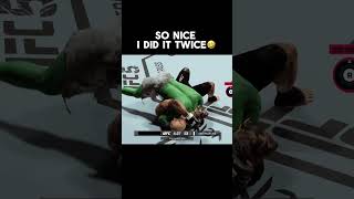 SO NICE, I DID IT TWICE 🤣 UFC 5 - SmeshOnline 