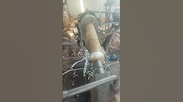 lathe machine operating shaft training 💪