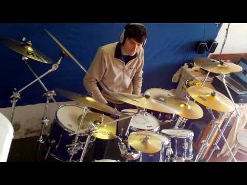 I worked hard on this drum cover is not perfect but okay I hope you like ENJOY! Equipment info: Premier Drum Set 6 pieces with skins remo peace snare 2 hithat paiste Hardware: Paiste hithat paiste ride 2 anatolian rock crash 2 Crash Meinl 18" china paiste pst3 1 sabian crash 1 spalsh anatolian good audio recording with mic behringer c1-u usb