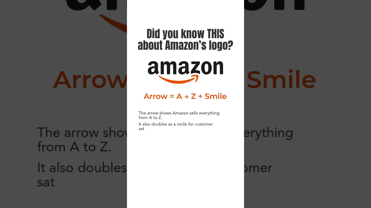 The Hidden Meaning in the Amazon Logo | 