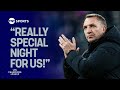 Brendan Rodgers on Celtic's 'special' win and the importance of Kasper Schmeichel 🧤☘️ #UCL