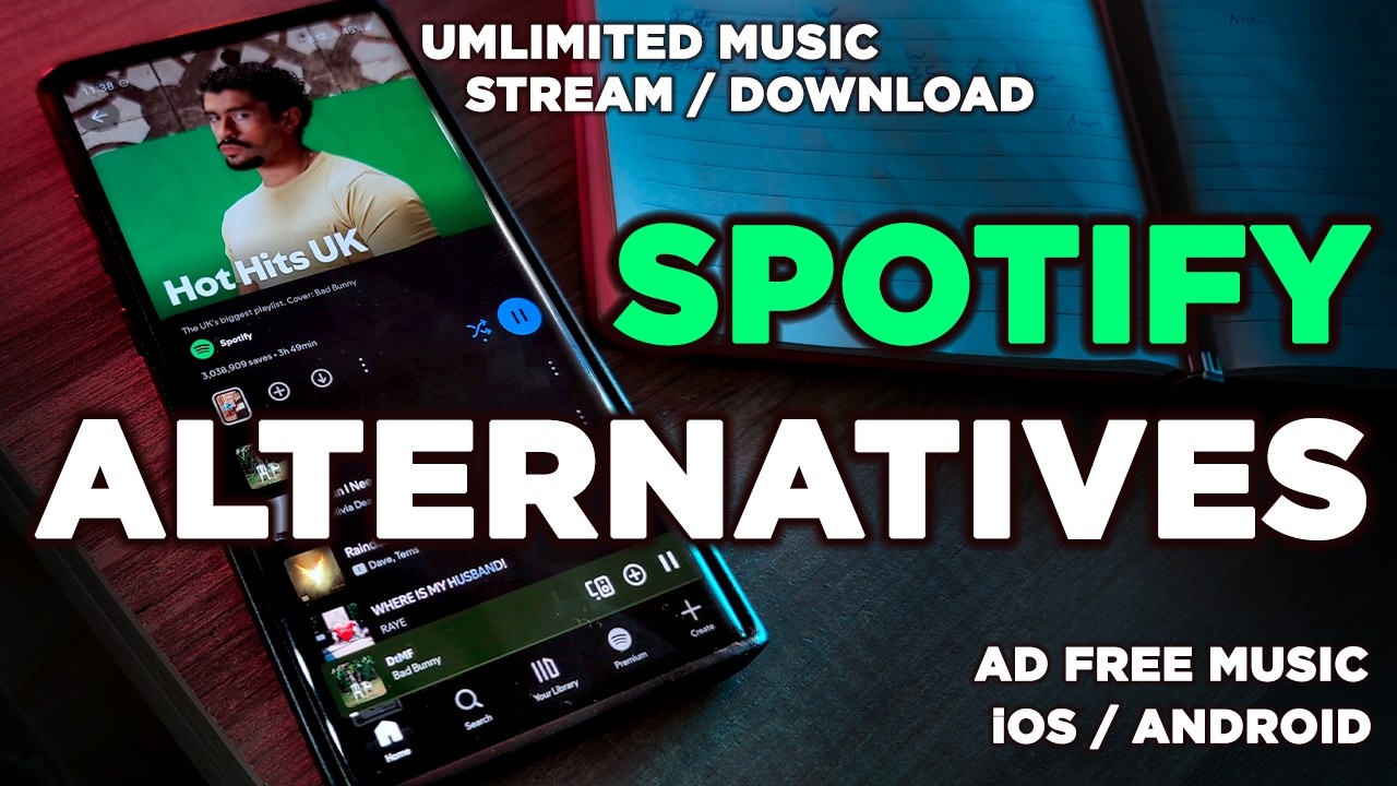 Best 4 SPOTIFY Alternatives for Android/iOS - Spotify Alternatives 2026
