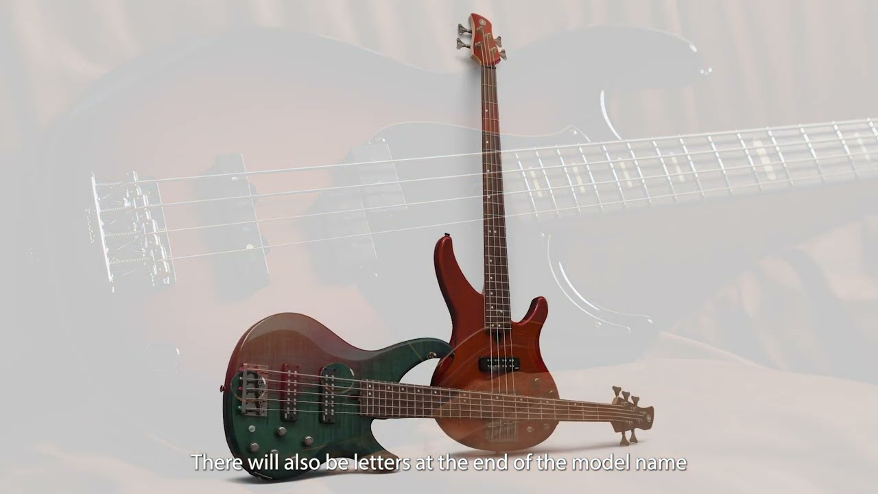 Yamaha TRBX & BB Electric Bass Guitars - YouTube