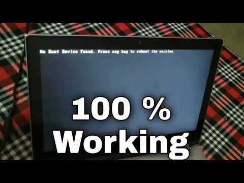 How to fix "No boot device found | press any key to reboot the machine"_ dell in Hindi