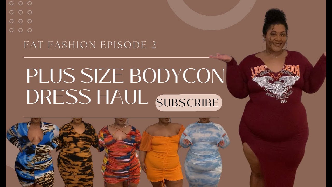 ASOPH & Fashion NOVA *Plus Size* Collective Haul! Bodycon dresses - Plus Size Dress Haul