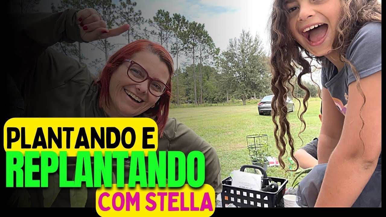 Plantando e replantando com Stella