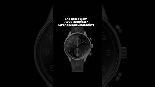 New IWC Portugieser Chronograph Ceratanium #watchaddict #watchgeek #watchesofinstagram #watchlad