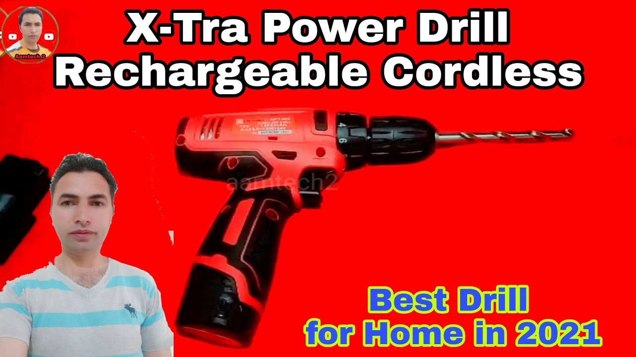 Xtra power drill cordless rechargeable unboxing and Review | best drill for home | 