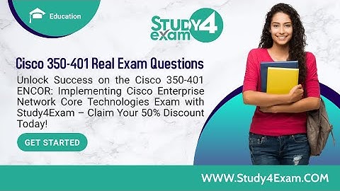 Cisco 350-401 Implementing Enterprise Network Core Technologies Exam Questions PDF | Practice Test