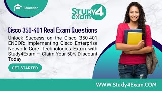 Cisco 350-401 Implementing Enterprise Network Core Technologies Exam Questions PDF | Practice Test screenshot 4