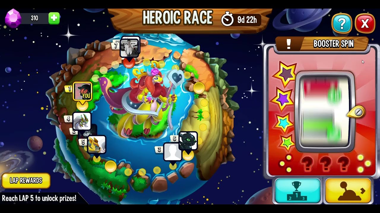 Dragon City 2024 Heroic Race😁 