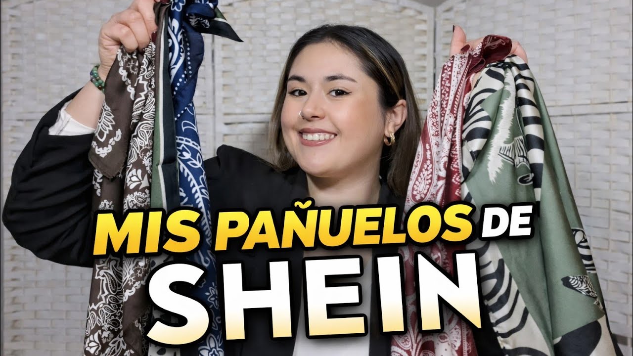 Todos mis pañuelos de SHEIN | Haul completo✨️