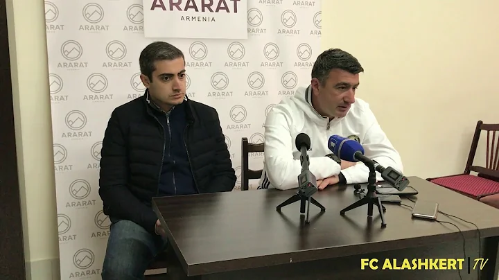 Aram Voskanyan's press conference after Cup fixtur...