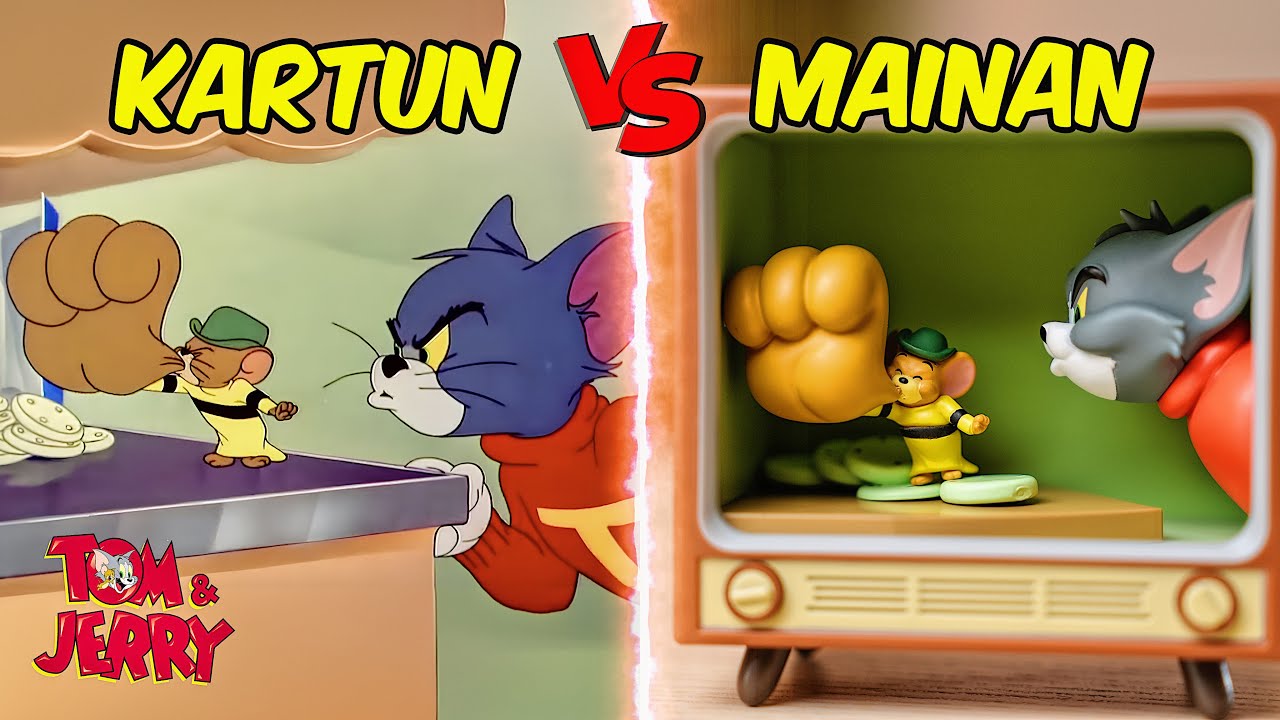 GILA! MAINAN TOM & JERRY INI PERSIS KAYAK DI KARTUNNYA! 🤯