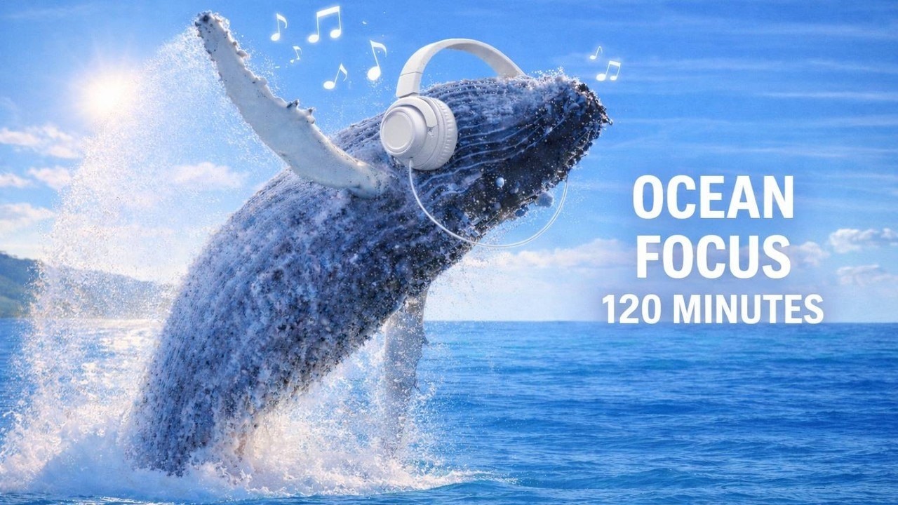 Morning Study and Work Lofi | Chill Ocean Waves / 2 Hours