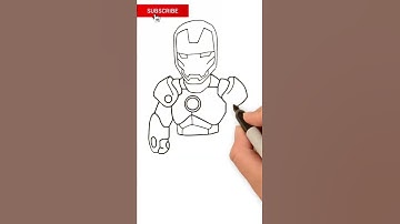 How to Draw Ironman #short #howtodraw #ironman #marvel