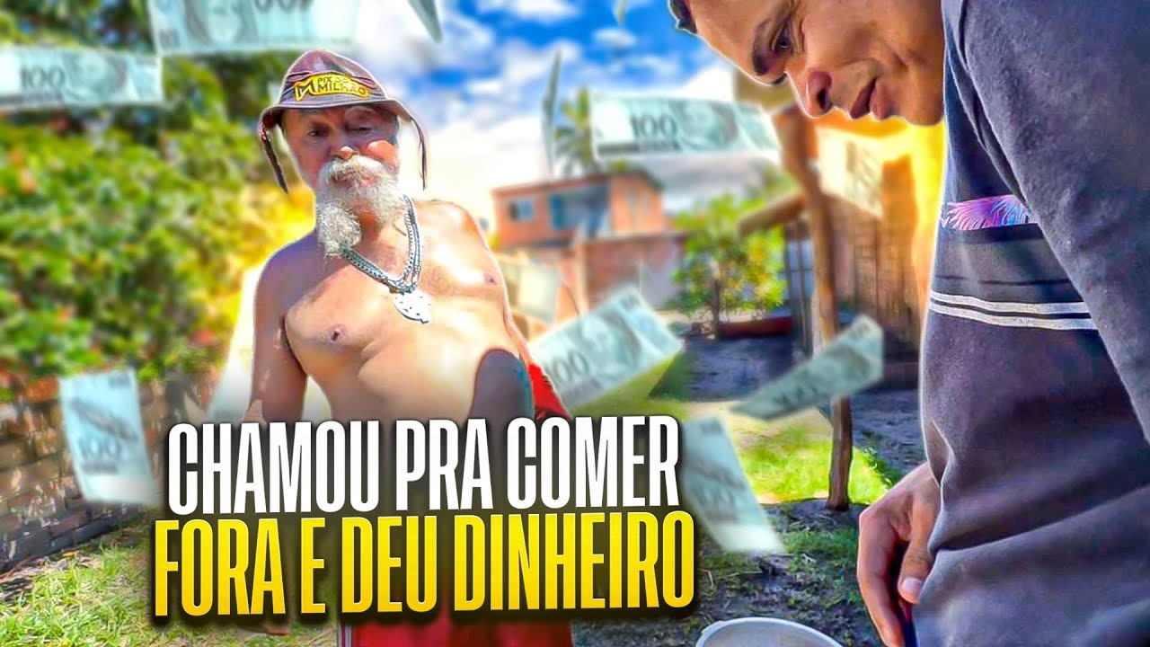 MANETIKIN DEU DINHEIRO E CHAMOU GUSTAVO PRA COMER FORA | TURMA DO SÍTIO