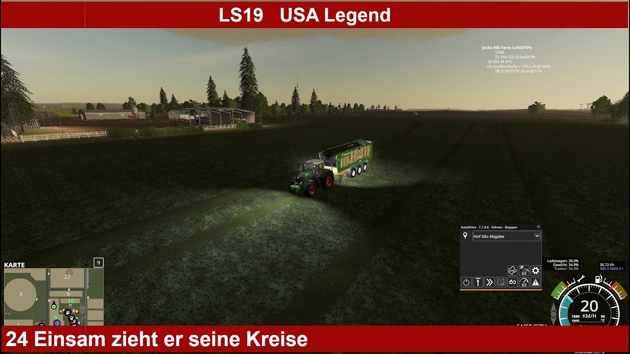 LS19 USA Legend - 24 Einsam zieht er seine Kreise