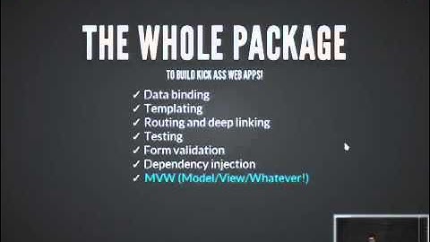 Patrick Aljord -- Introduction to AngularJS