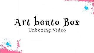 Summer Art Bento Box - The Unboxing