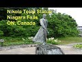 Nikola Tesla Statue - Niagara Falls , Ontario - Canada