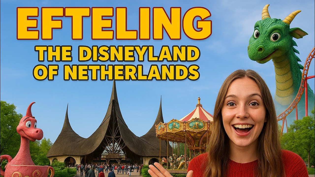 🎢 Efteling Amusement Park Adventure | Best Theme Park in the Netherlands 🇳🇱