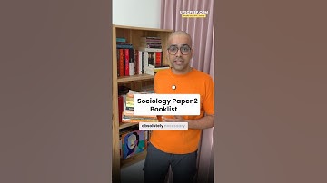 Sociology Paper 2 Booklist