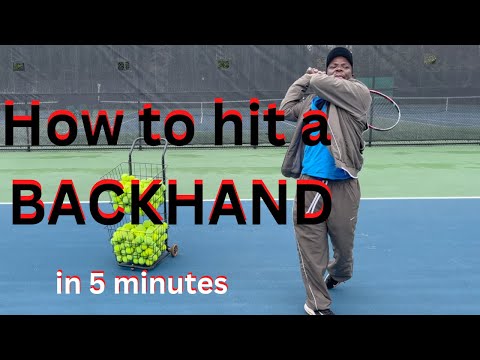 Perfect Tennis Backhand