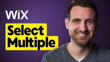 How to Select Multiple Elements on Wix