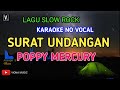 KARAOKE SURAT UNDANGAN - LAGU HITS POPPY MERCURY || LIRIK LAGU MALAYSIA || VIONA MUSIC