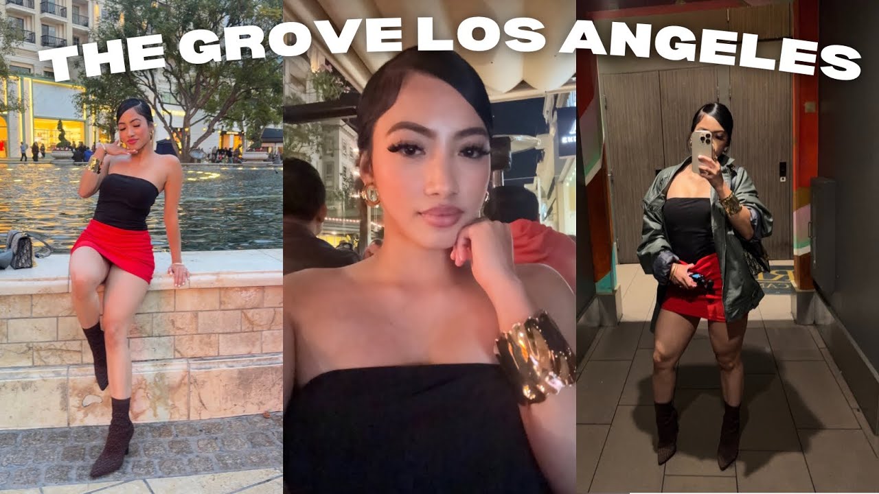 Spending the day at The Grove Los Angeles…. 