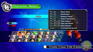 Dragon Ball Xenoverse - Create Character & Emotes (PS4) [ENGLISH]