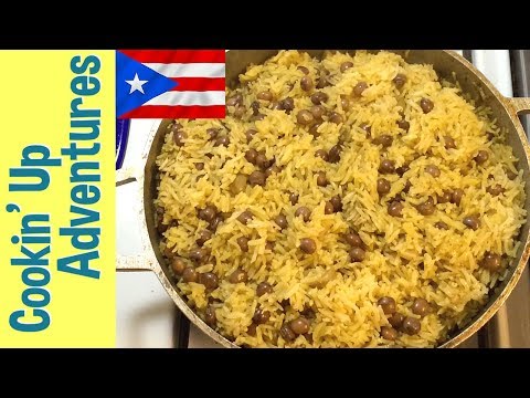Arroz con Gandules - Puerto Rican Rice & Pigeon Peas