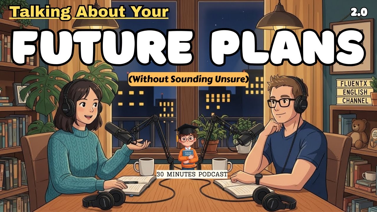 Daily English Conversation | How to Talk About Your Future Plans (Without Sounding Unsure)
