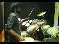 Hai rama yea kaya hua drums cover   pradip sarkar