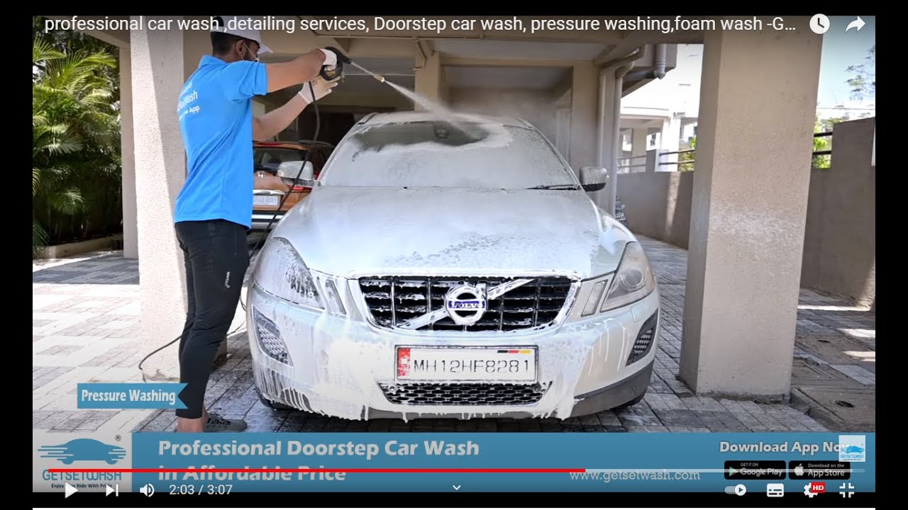 professional car wash ,detailing services, Doorstep car wash, pressure