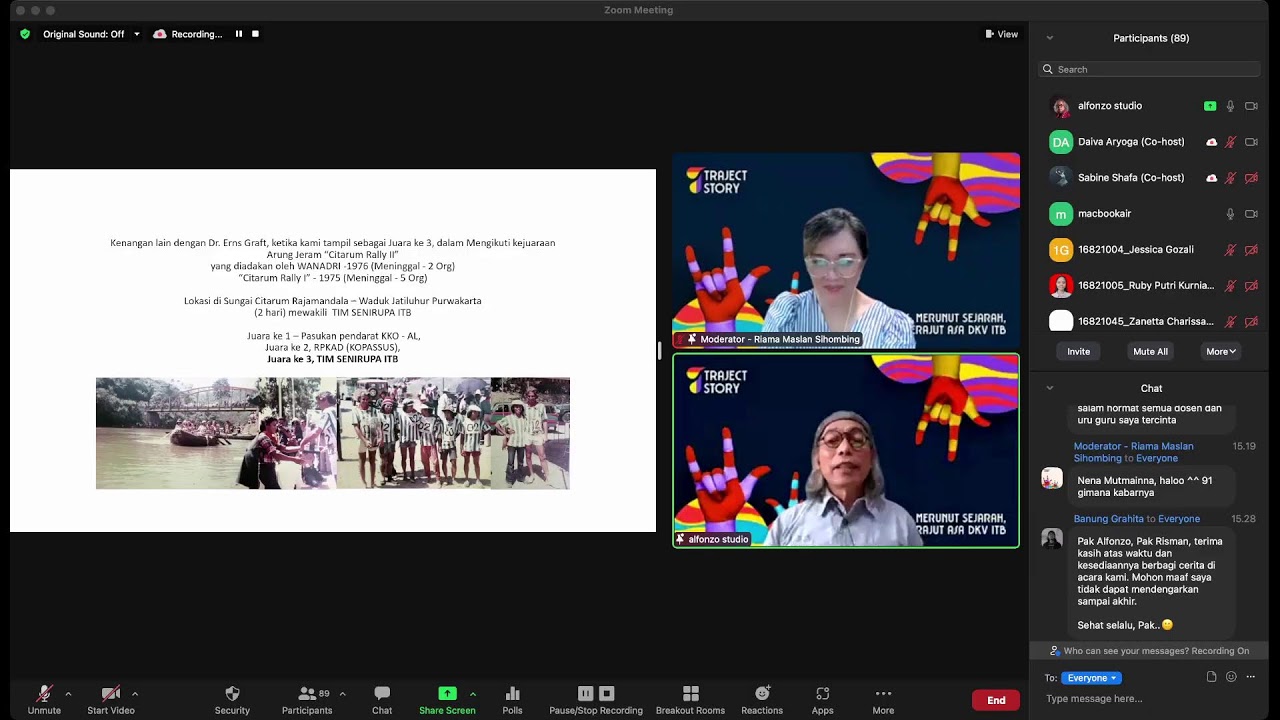 Talkshow : Merunut Sejarah, Merajut Asa DKV ITB #1