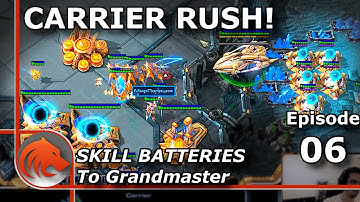 StarCraft 2: Shield Battery.. Archon One Base Rush?!