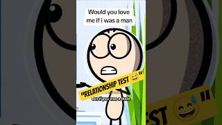 Relationship Test Gone Wrong 😅 (Stickman Animation)#funny #animation #shortsfeed #comedy #viral