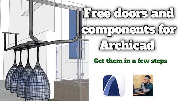 How to add 3D warehouse doors & furniture into your ArchiCAD project