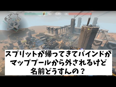 VALORANT法律部門　バインド改名の危機